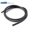Kabel 90cm 08 AWG Svart