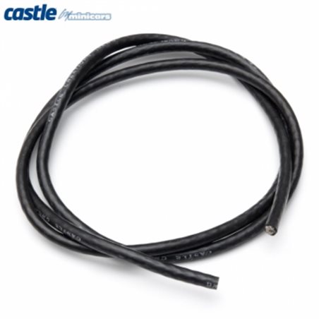 Kabel 90cm 10 AWG Svart
