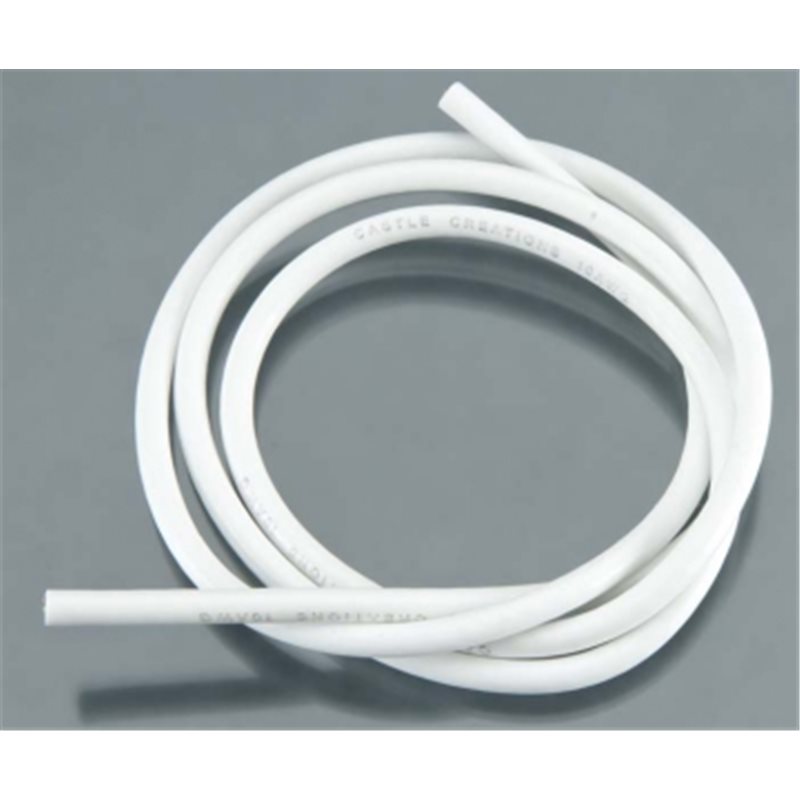 WIRE, 36, 10 AWG, WHITE