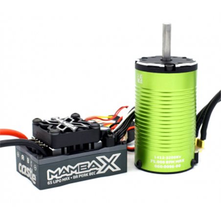 MAMBA X SCT Sensor WP ESC 25,2v och 1412-3200KV 5mm Combo