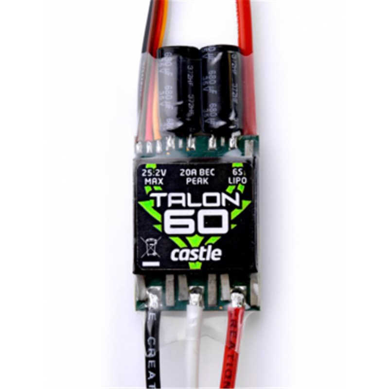 TALON 60 - 2-6S 60A 8A-BEC ESC