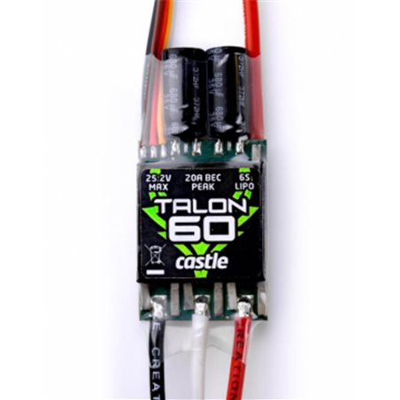 TALON 60 - 2-6S 60A 8A-BEC ESC