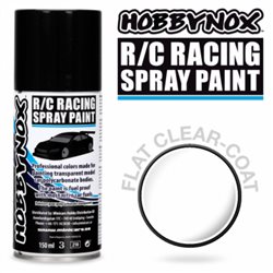 Flat Clear Coat R/C Racing Spray 150ml