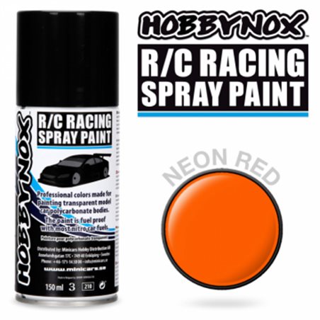 Neon Red R/C Racing Spray Paint 150 ml