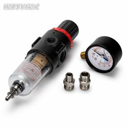 Luftregulator med Manometer och Luftfilter G1/8 &amp, G1/4