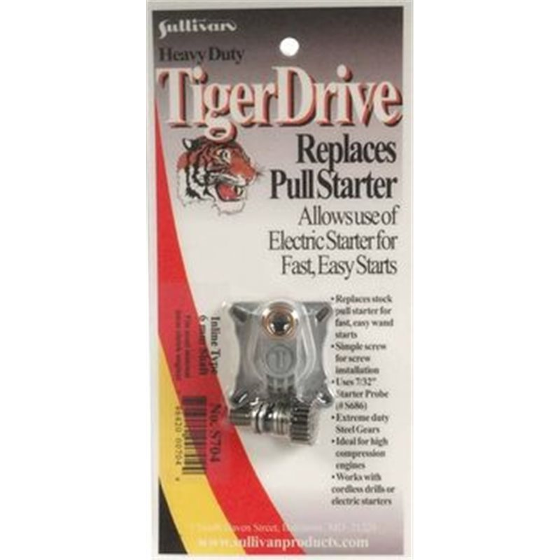 TigerDrive Axial 6mm axel