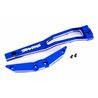 Chassis Brace Front Alu Blue Maxx Slash