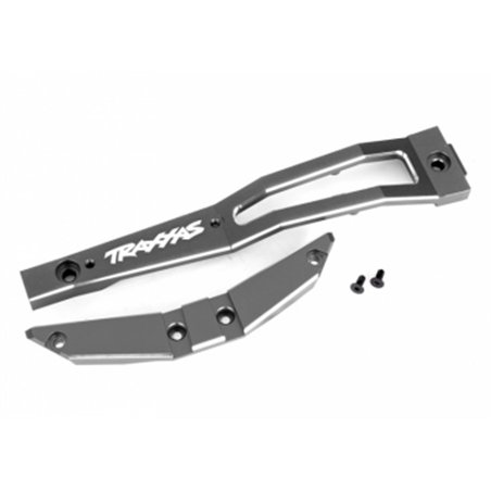 Chassis Brace Front Alu Gray Maxx Slash