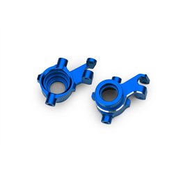 Steering Blocks Alu Blue (Pair) Maxx, Maxx Slash