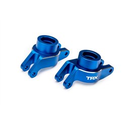 Stub Axle Carriers Rear Alu Blue (Pair) Maxx, Maxx Slash