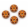 Wheel Washers Alu Orange (4) Maxx Slash