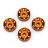 Hjulbrickor Alu Orange (4) Maxx Slash