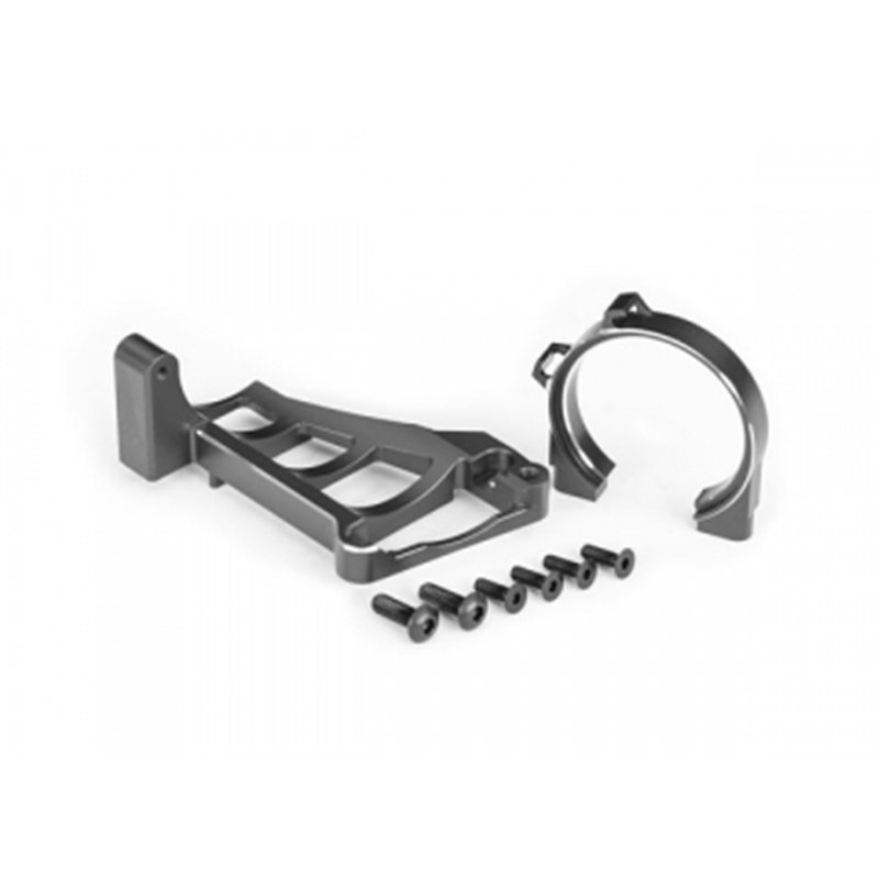 Motor Mounts Front & Rear Set Alu Gray Maxx