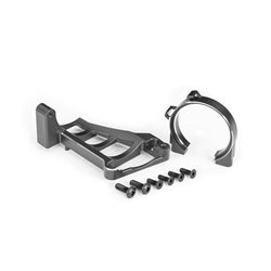 Motor Mounts Front & Rear Set Alu Gray Maxx