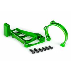 Motorfäste Fram & Bak Set Alu Grön Maxx Slash