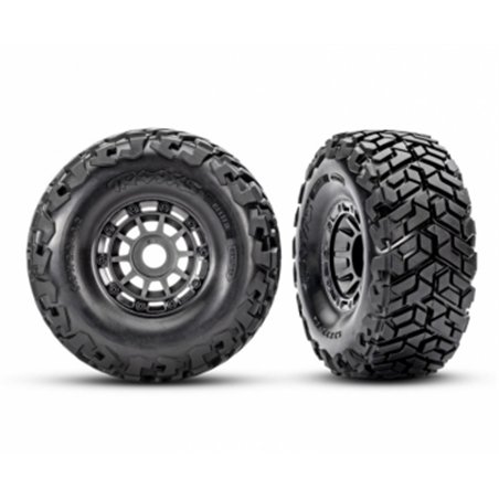 Tires & Wheels Belted Gray Maxx Slash (2)