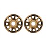 Wheel Centers Alu Bronze (Pro Scale Wheel Alu System) (2)