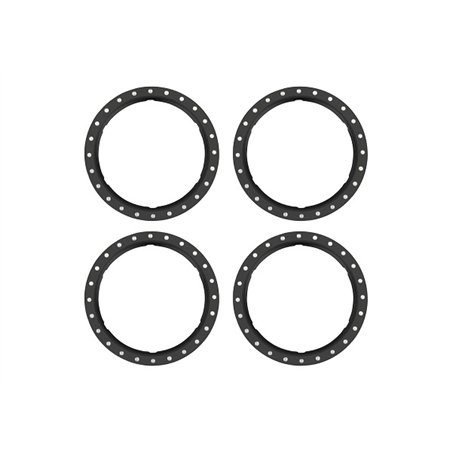 Beadlock Rings Alu Black (Pro Scale Wheel Alu System) (4)