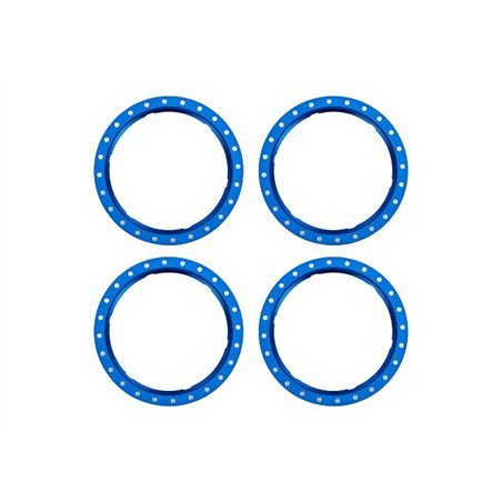 Beadlock Rings Alu Blue (Pro Scale Wheel Alu System) (4)
