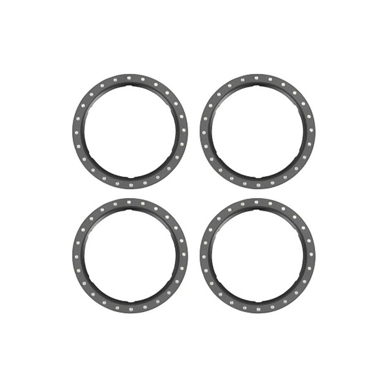 Beadlock Rings Alu Grå (Pro Scale Wheel Alu System) (4)