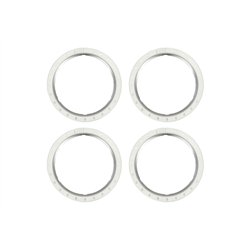 Beadlock Rings Alu Silver (Pro Scale Wheel Alu System) (4)
