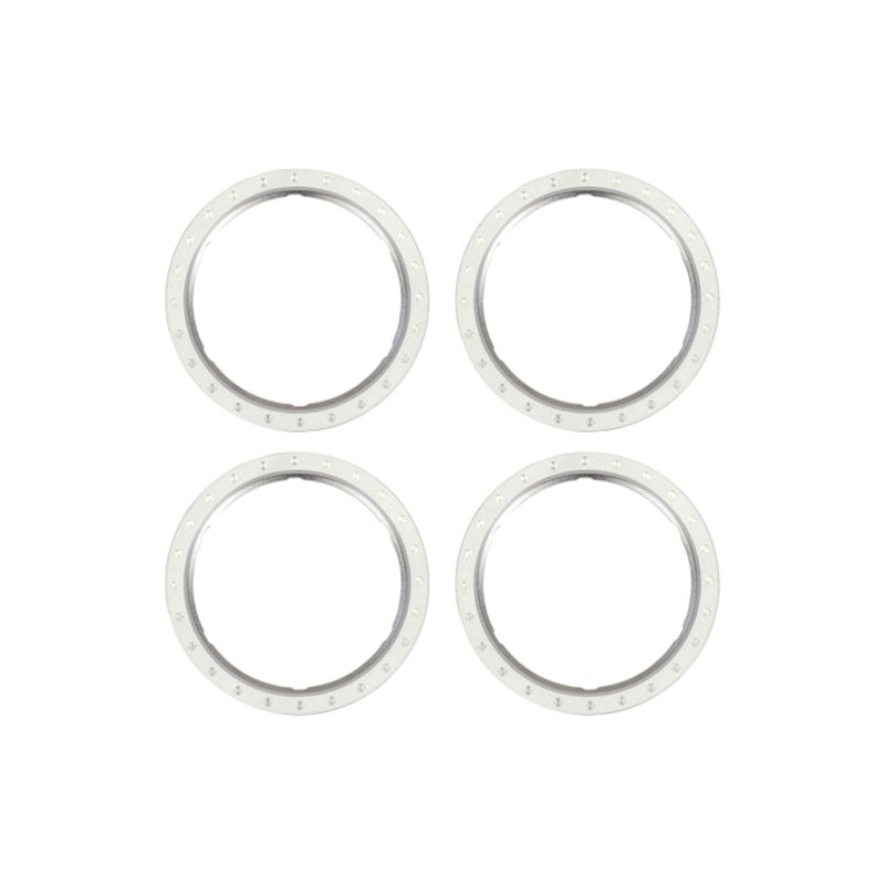 Beadlock Rings Alu Silver (Pro Scale Wheel Alu System) (4)
