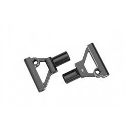 Suspension Arms Front Lower Alu Gray (Pair) 4-Tec Drift