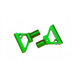 Suspension Arms Front Lower Alu Green (Pair) 4-Tec Drift