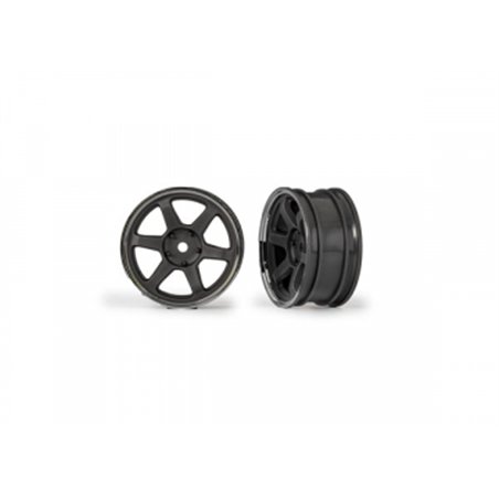 Wheels 1.9" 6-Spoke Gray Front (2)