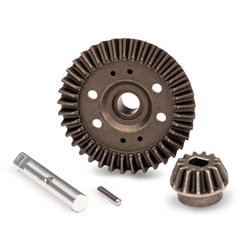 Ring- & Differential Pinion Gear Metal 4-Tec Drift