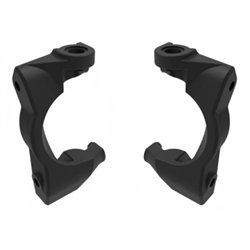 Styrspindelhållare (Caster Block) Svart (Par) Mini Maxx/XRT