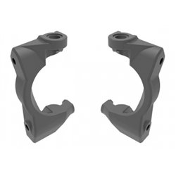 Styrspindelhållare (Caster Block) Grå (Par) Mini Maxx/XRT