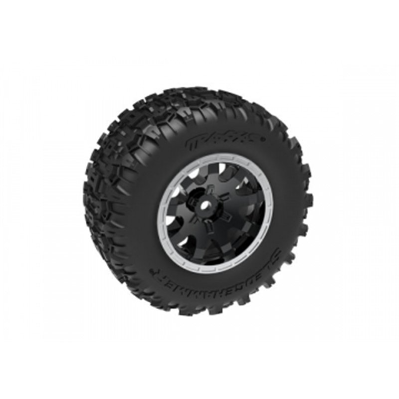Däck & Fälg Sledgehammer/ Mini Maxx Svart Bak (2)