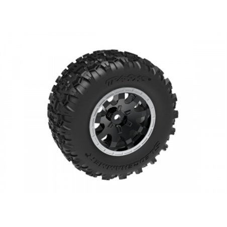 Däck & Fälg Sledgehammer/ Mini Maxx Svart Bak (2)