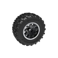 Däck & Fälg Sledgehammer/ Mini Maxx Svart Bak (2)