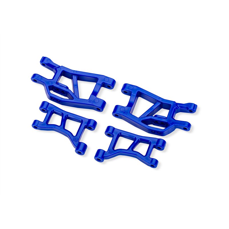 Suspension Arms Front Set Blue Mini Slash
