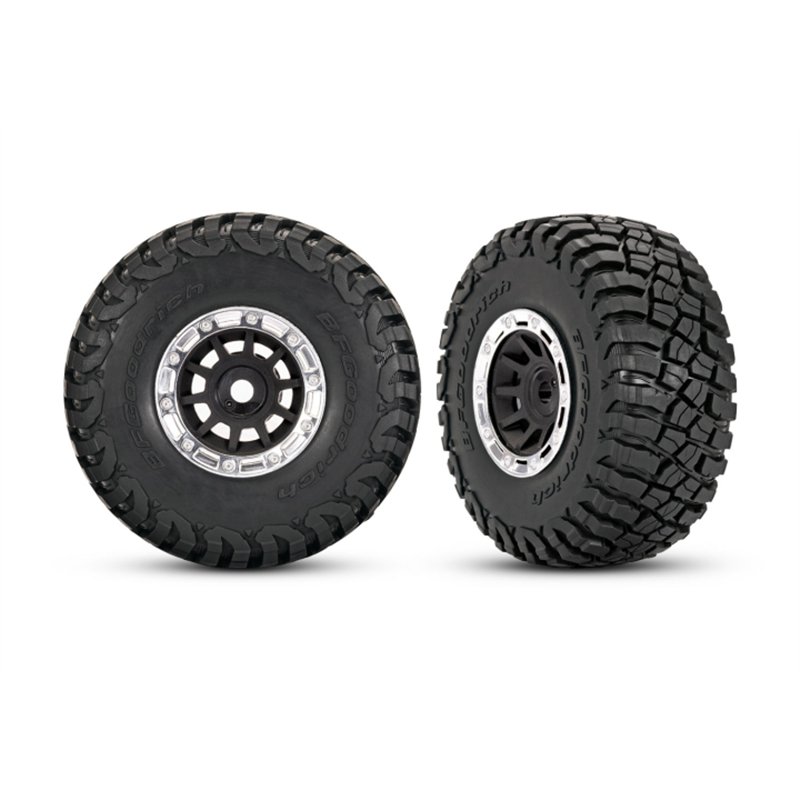Däck & Fälg BFGoodrich Mud Terrain/ Mini Slash Krom/Svart (2)