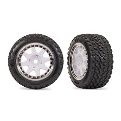 Tires & Wheels Rally / Mini Rally White/Chrome Front (2)