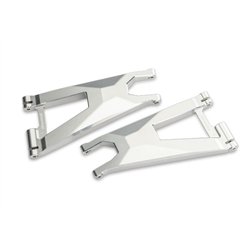 Suspension Arm Lower Front Alu Silver (Pair) Funco Sand Car
