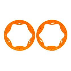 Beadlock Rings Orange Pro Scale Sand Car Race 4.3 Rear (2)