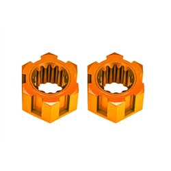 Wheel Hubs Alu Orange Front (2) Funco Sand Car