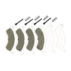 Brake Pads Front + Spring Set Funco Sand Car