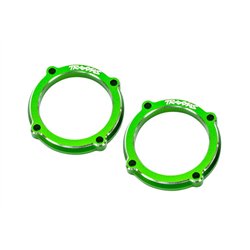 Retainer LED Light Pod Alu Green (2) Funco Sand Car