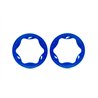 Beadlock Rings Blue Pro Scale Sand Car Race 3.5" Front Standard (2)
