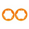 Beadlock Rings Orange Pro Scale Sand Car Race 3.9" Rear Standard (2)