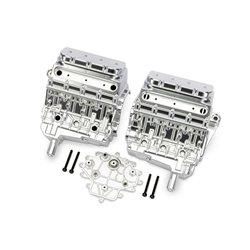 Engine Block Satin Chrome Funco Sand Car