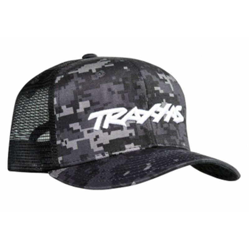 Keps Trucker Style Svängd Skärm Camo