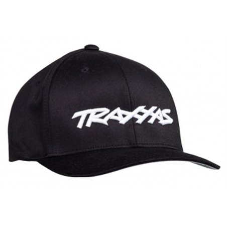 Keps Svängd Skärm Svart Traxxas Logo S-M
