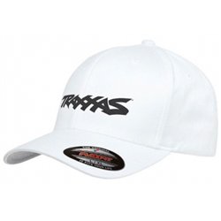 Keps Svängd Skärm Vit Traxxas Logo L-XL