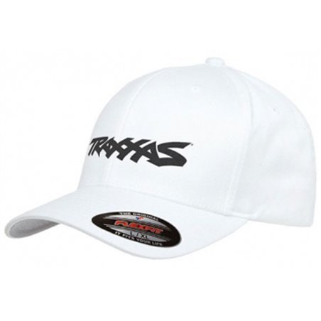 Hat Curved White Traxxas Logo L-XL